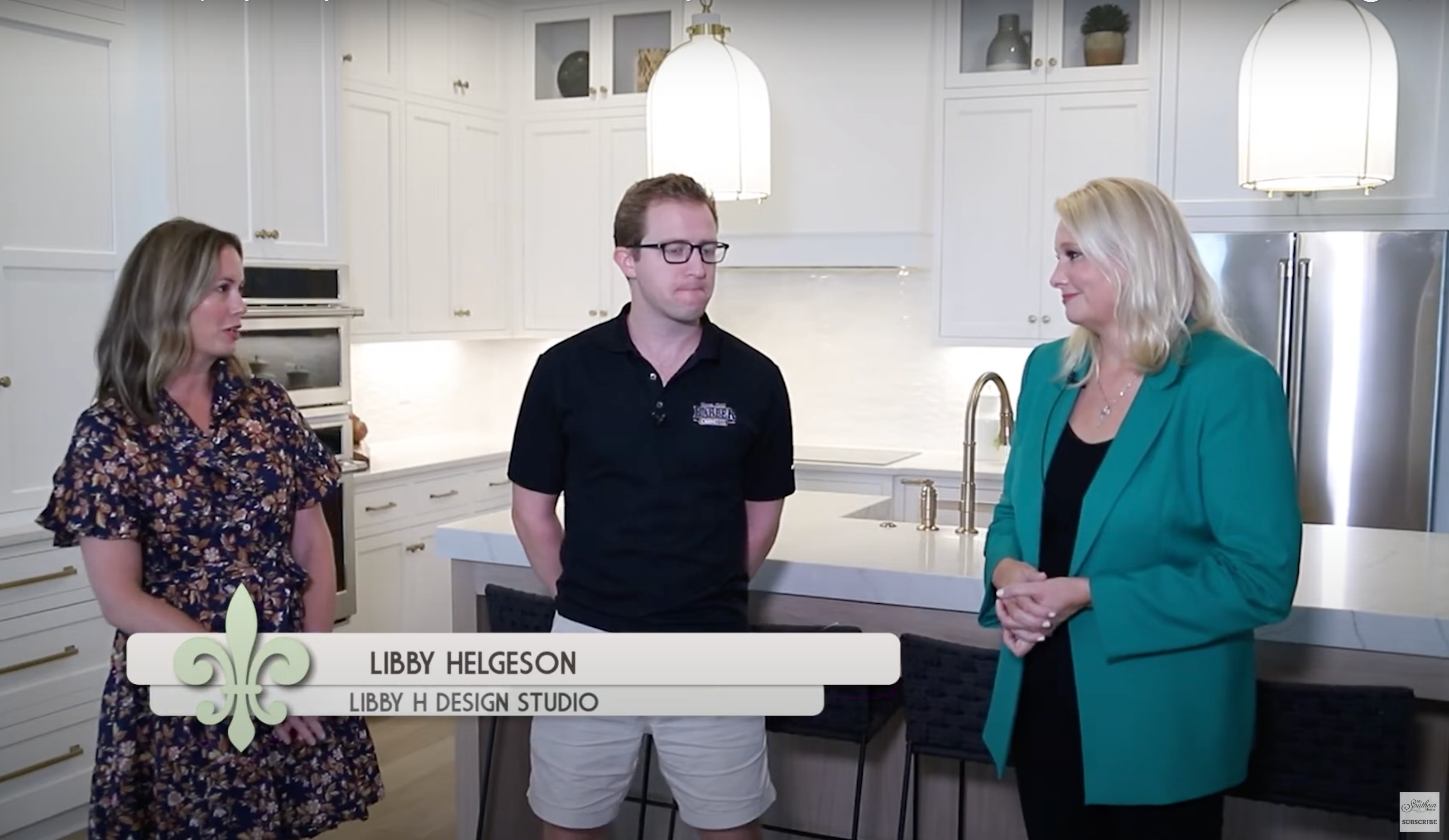 Load video: Barber Cabinet Company on My Southern Home with Kimberly Greenwell®