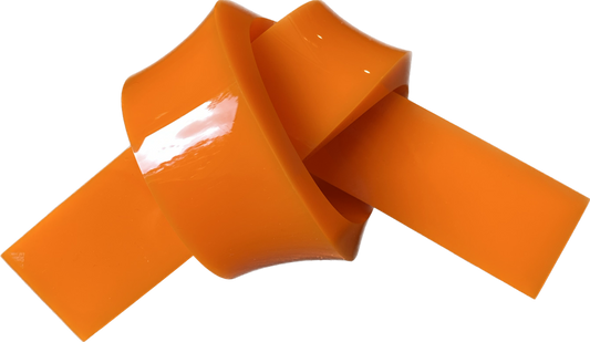 Acrylic Knot - Orange